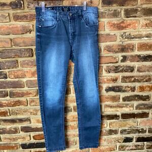 Upim Iwie Blue Denim Stretchy Slim Fit Jeans Women's Size US 28 Waist